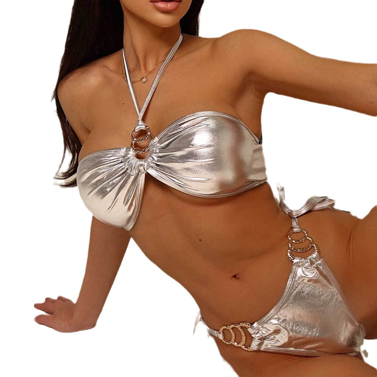 Sexy Shiny Women's Swimsuit