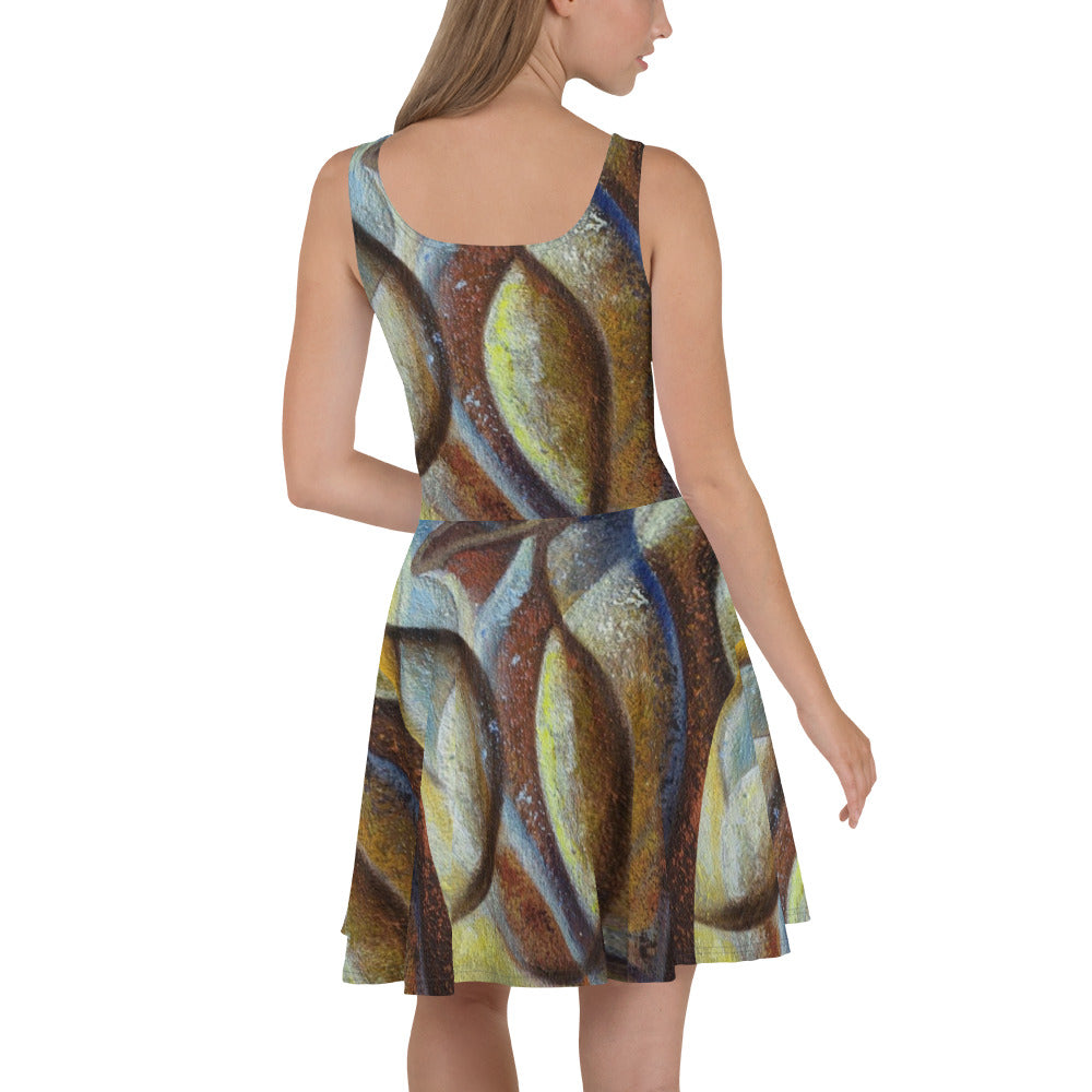 Spanish Jar Women Skater Dress