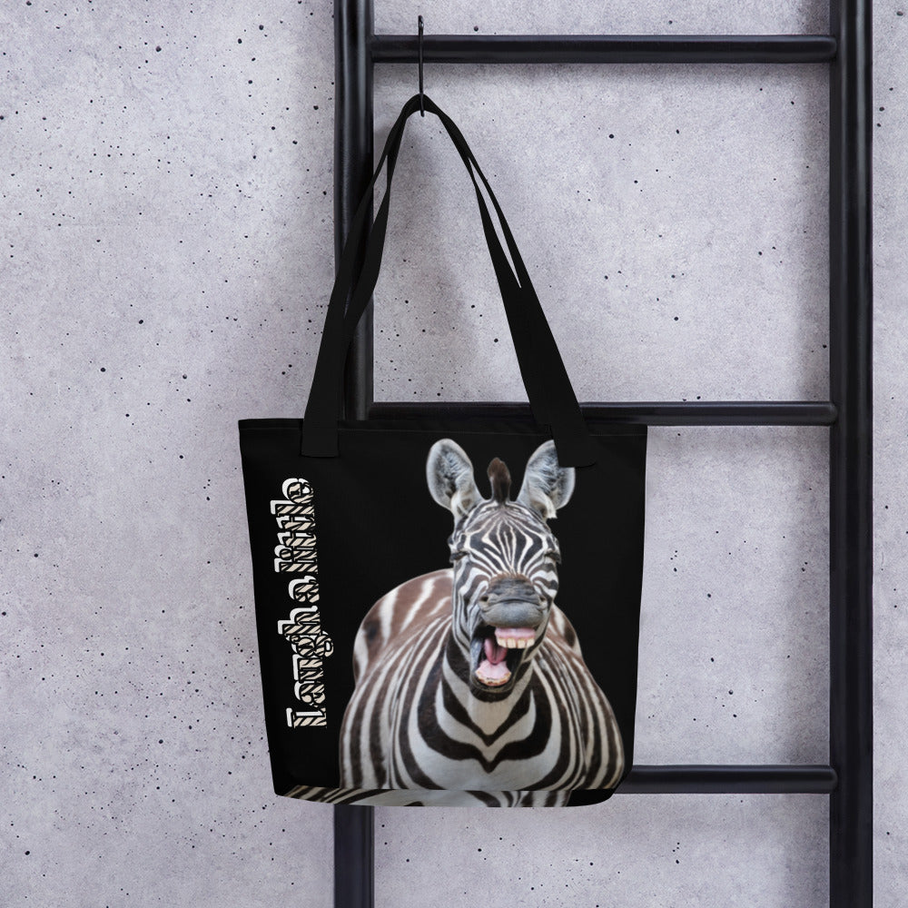 Laugh a little Tote bag