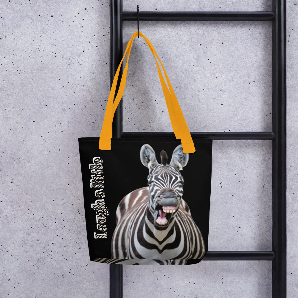 Laugh a little Tote bag