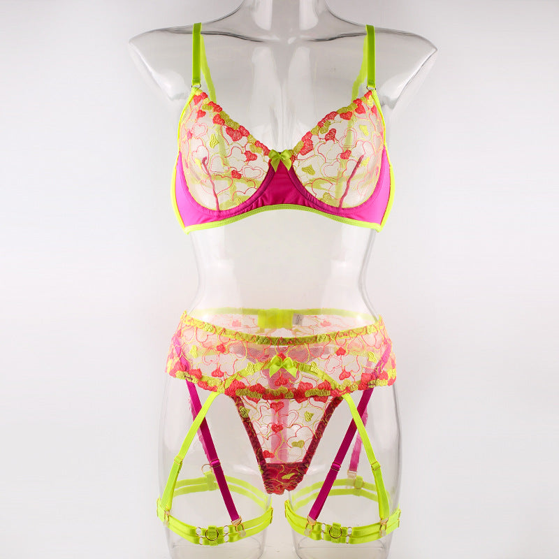 Three Piece Sexy Underwear Set