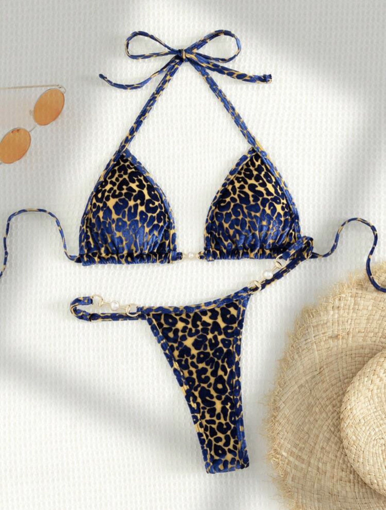 Leopard Print Bikini Set – Exotic Two-Piece Swimwear by Bronxinit Boutique