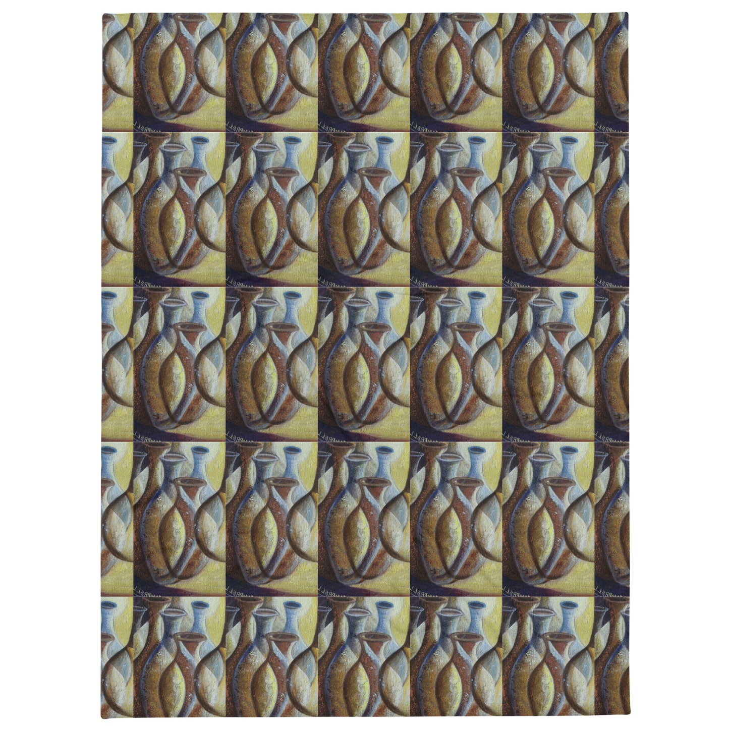 Spanish Jar Throw Blanket