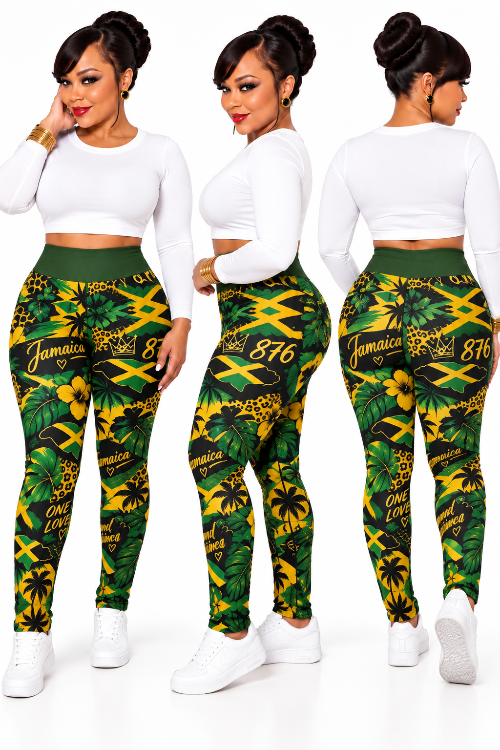 One Love Jamaica Flare leggings
