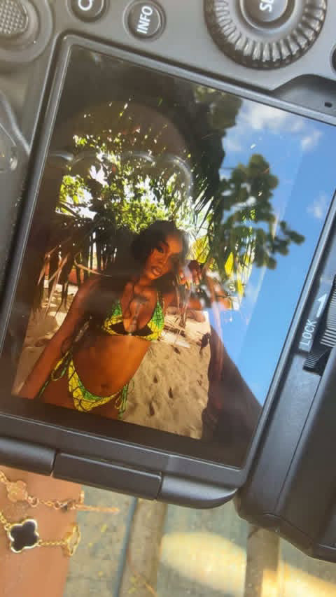 Jamaica Crackle String Bikini