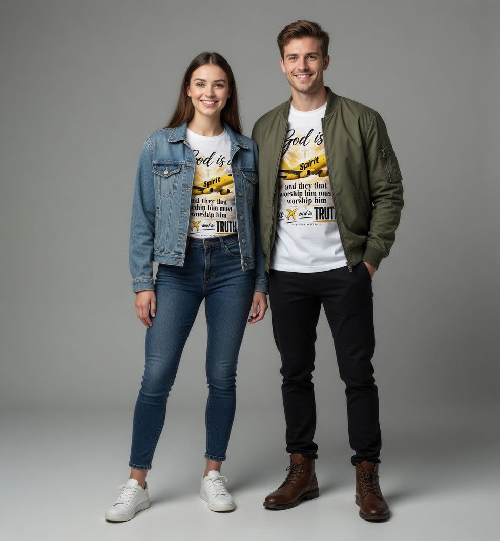 Spirit Themed Short-Sleeve Unisex T-Shirt