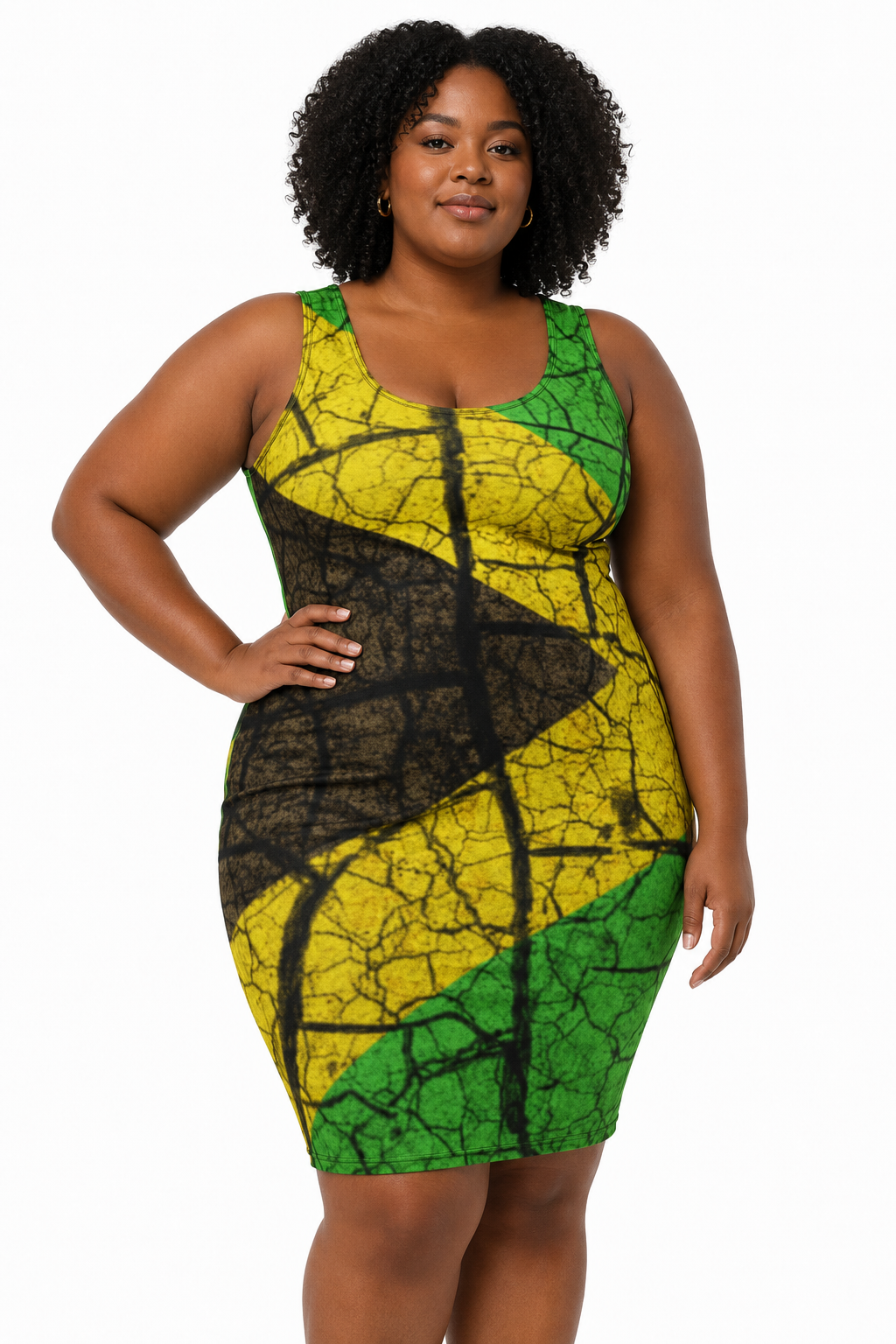 Act Jamaican Bodycon Dress