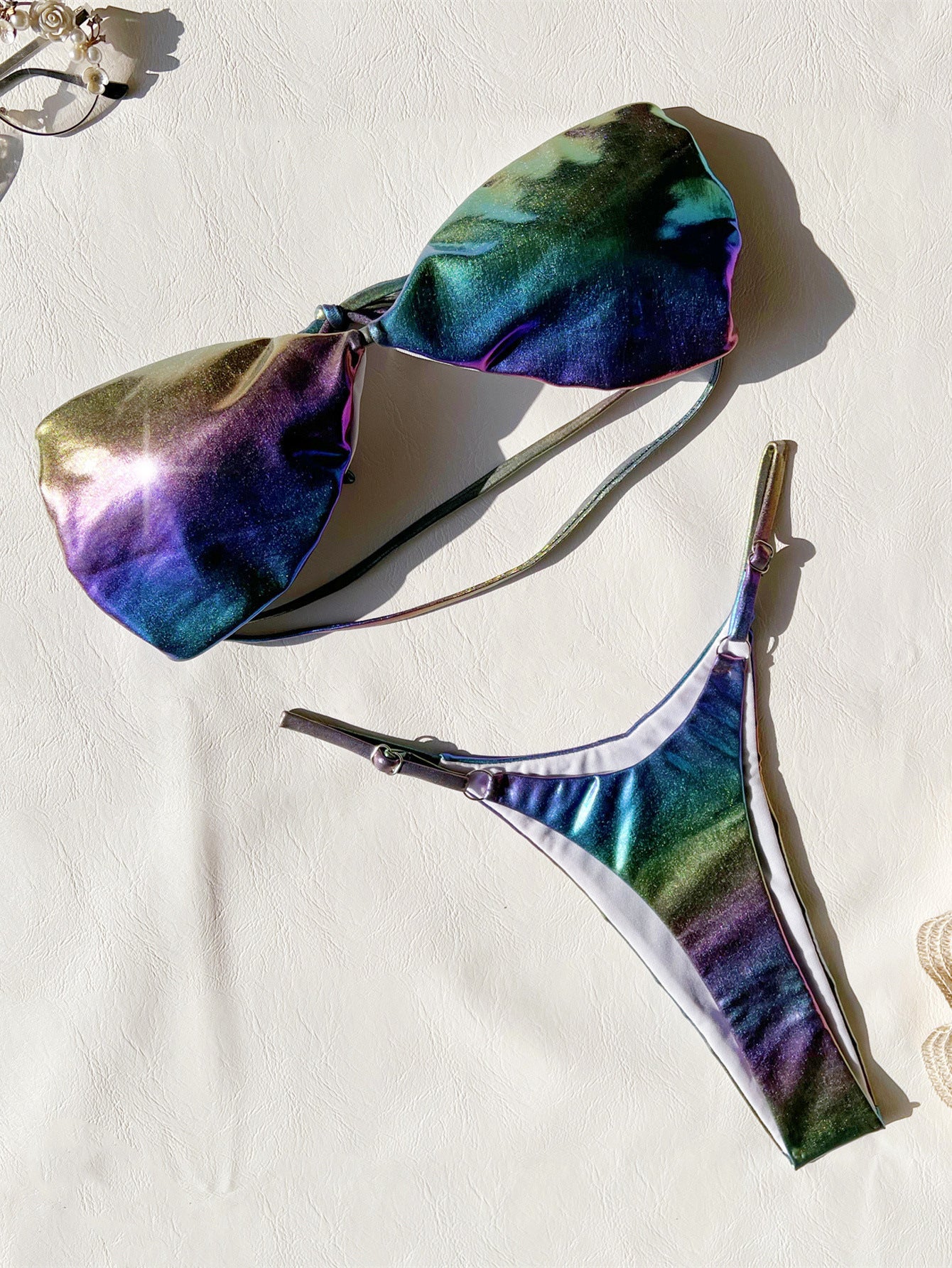 Rainbow Fashion New Bikini Gradient Swimsuit For Women