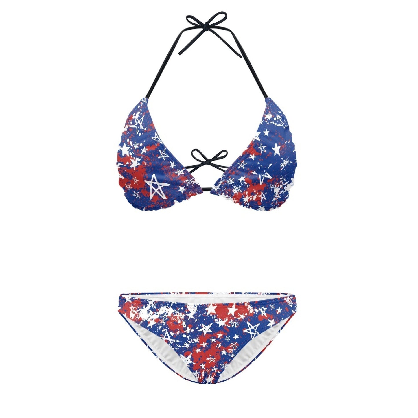 Assorted Women's Split Printed Swimsuit