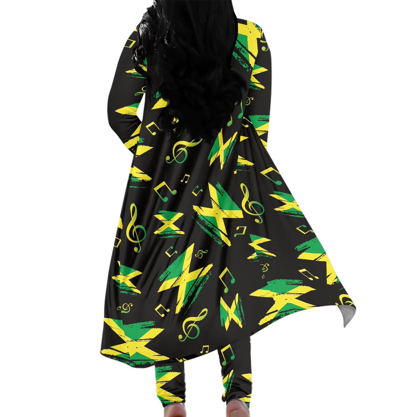 Jamaica Rhythm Cardigan and Leggings Set