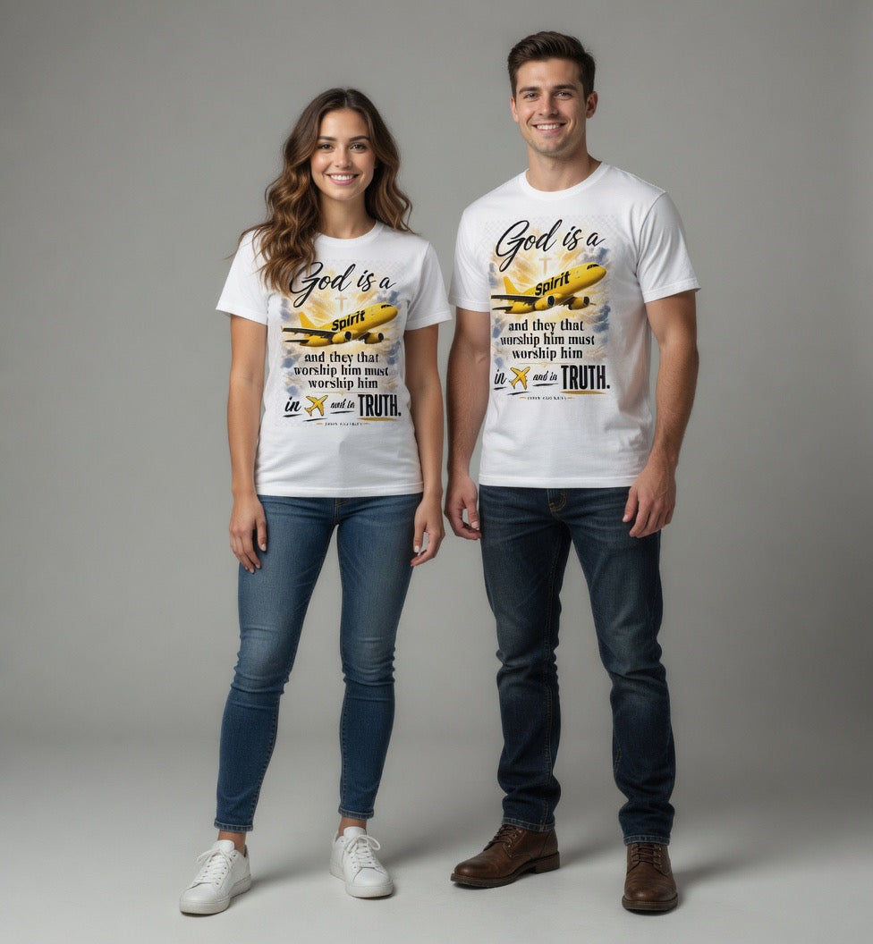 Spirit Themed Short-Sleeve Unisex T-Shirt