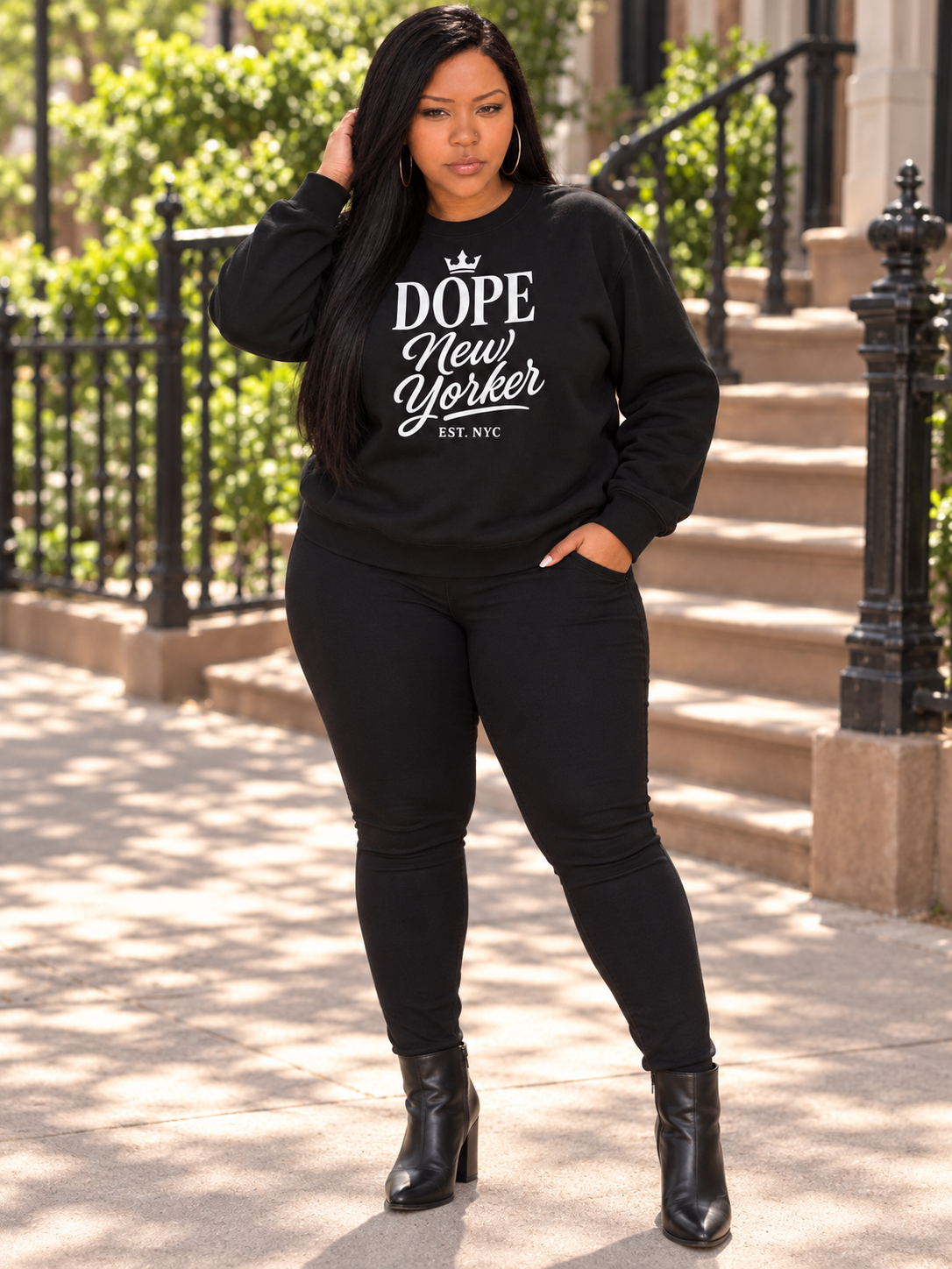 Dope New Yorker Unisex Premium Sweatshirt