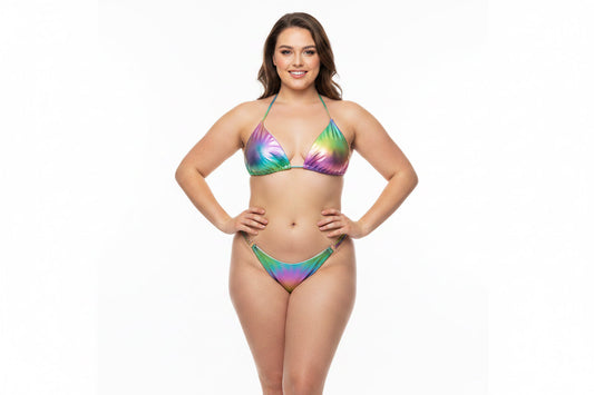 Rainbow Fashion New Bikini Gradient Swimsuit For Women