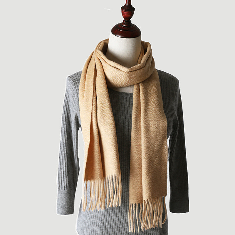 Bronxinit Luxe 100% Cashmere Scarf – Brown Winter Neck Scarf, Elegant Cold Weather Gift