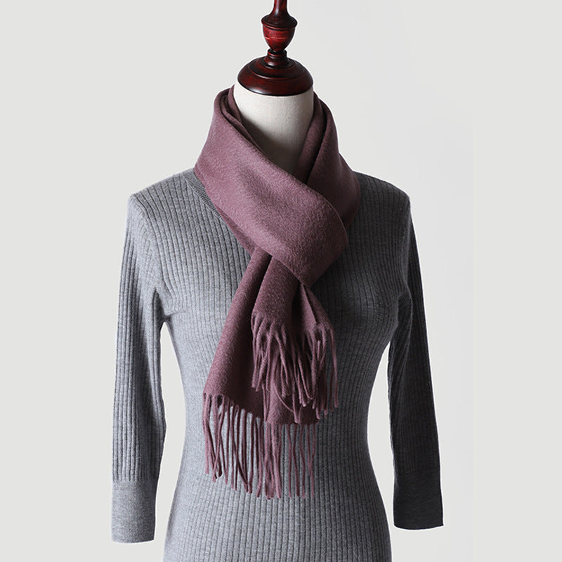 Bronxinit Luxe 100% Cashmere Scarf – Brown Winter Neck Scarf, Elegant Cold Weather Gift