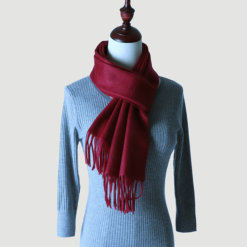 Bronxinit Luxe 100% Cashmere Scarf – Brown Winter Neck Scarf, Elegant Cold Weather Gift