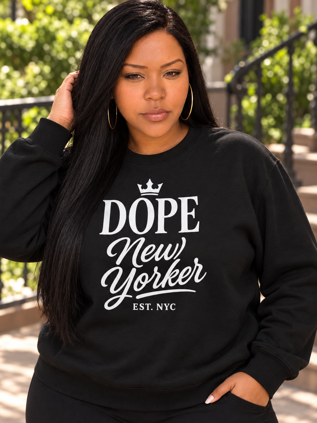 Dope New Yorker Unisex Premium Sweatshirt