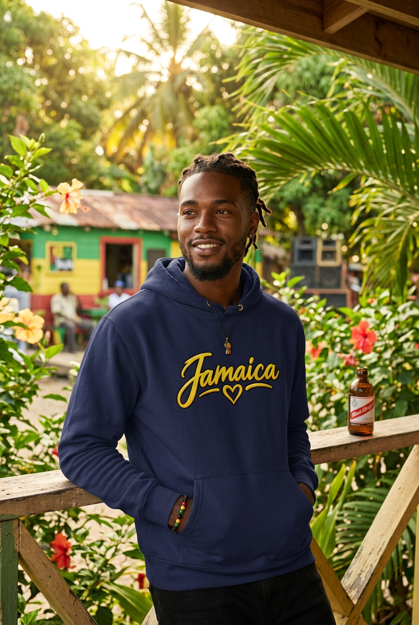 Jamaica Golden Love Hoodie
