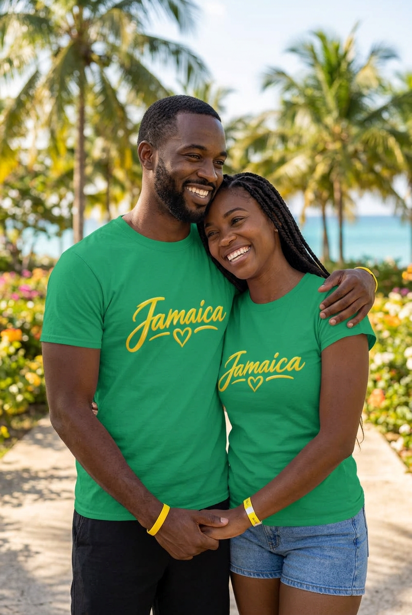 Jamaica Love Short-Sleeve Unisex T-Shirt
