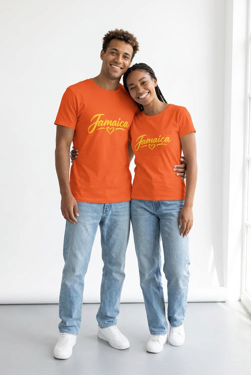 Jamaica Love Short-Sleeve Unisex T-Shirt