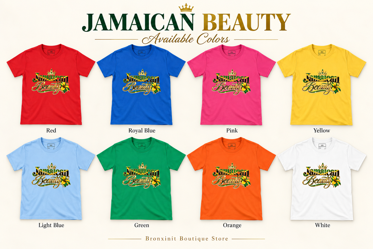 Jamaican Beauty Short-Sleeve Women T-Shirt