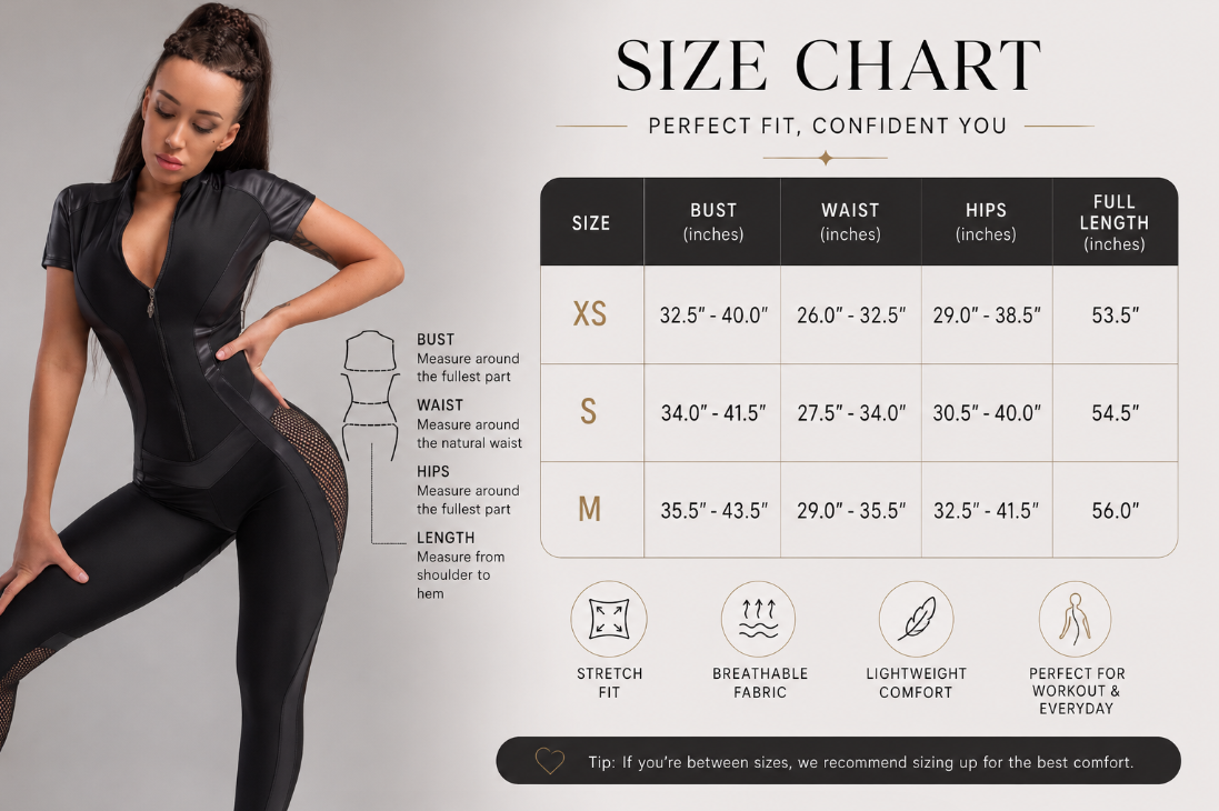 Bronxinit Vixen Mesh Accent Jumpsuit – Faux Leather Paneled Catsuit