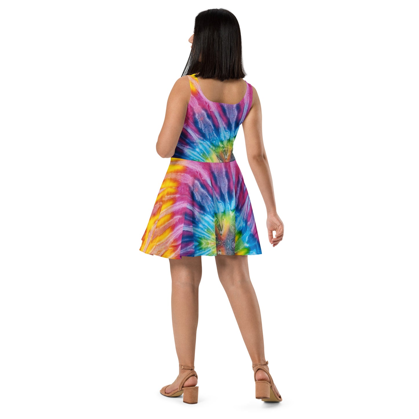 Tie and Dye Skater Dress