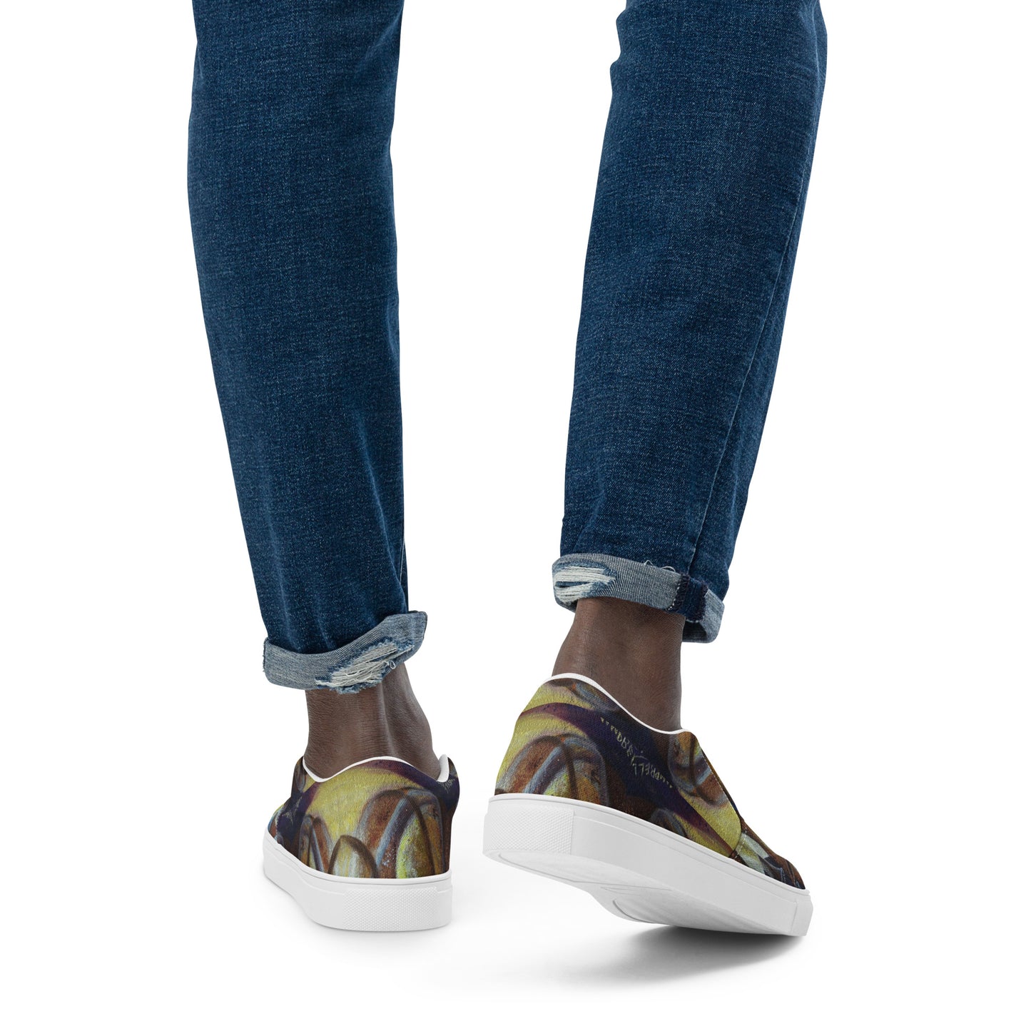 Spanish Jar Men’s Slip-On Canvas Shoes