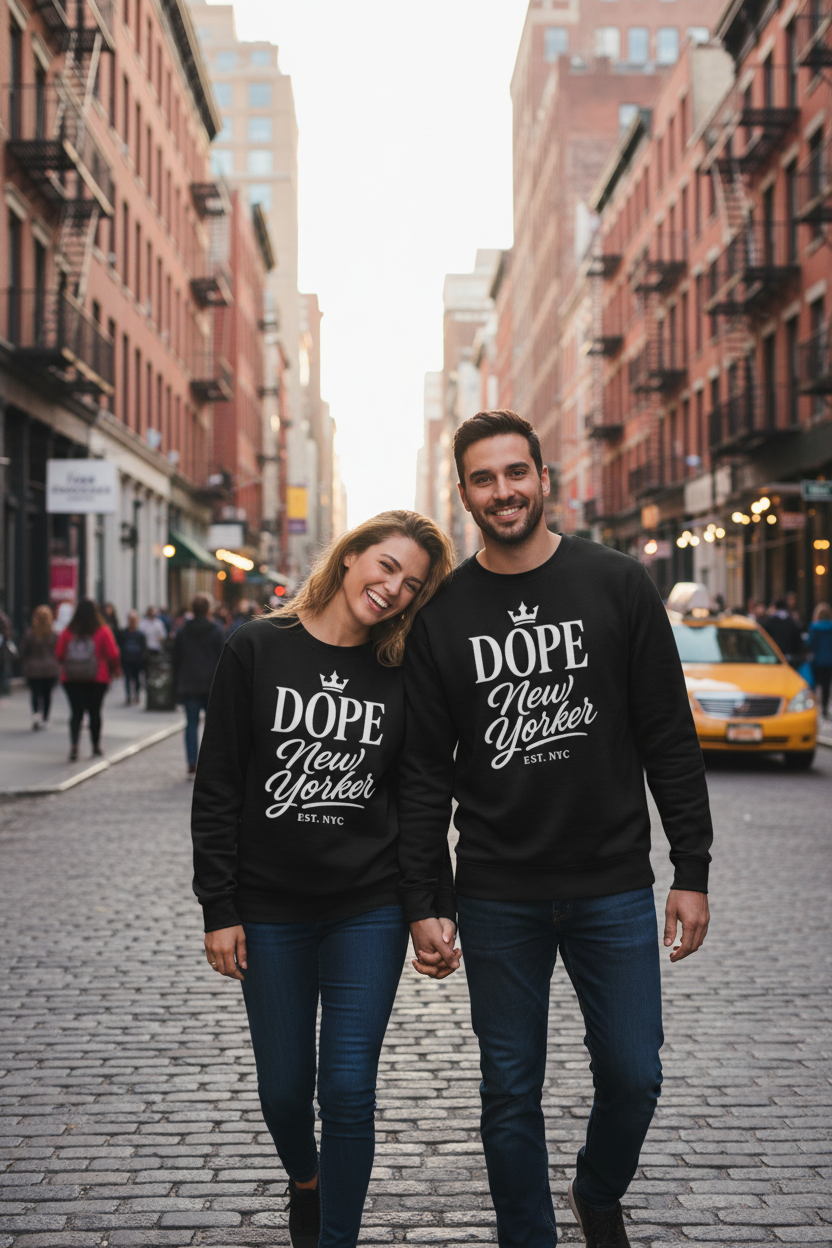 Dope New Yorker Unisex Premium Sweatshirt